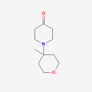 1-(4-methyltetrahydro-2H-pyran-4-yl)-4-piperidinone