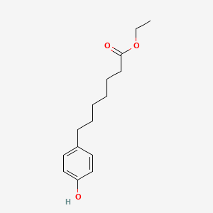 Ethyl 7-(4-hydroxyphenyl)heptanoate