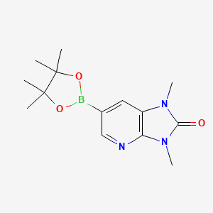 1,3-Dimethyl-6-(4,4,5,5-tetramethyl-[1,3,2]dioxaborolan-2-yl)-1,3-dihydro-imidazo[4,5-b]pyridin-2-one