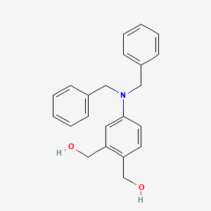[4-(Dibenzylamino)benzene-1,2-diyl]dimethanol