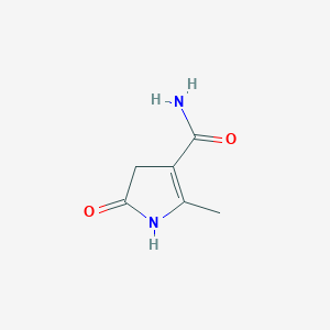 2-Hydroxy-5-methyl-3H-pyrrole-4-carboxamide