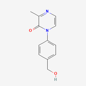 1-(4-Hydroxymethyl-phenyl)-3-methyl-1H-pyrazin-2-one