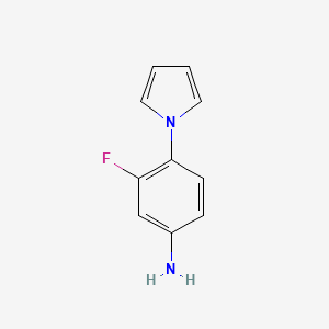 3-fluoro-4-(1H-pyrrol-1-yl)aniline