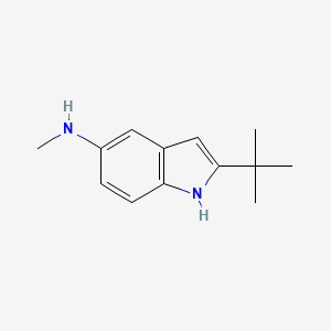 2-tert-butyl-N-methyl-1H-indol-5-amine