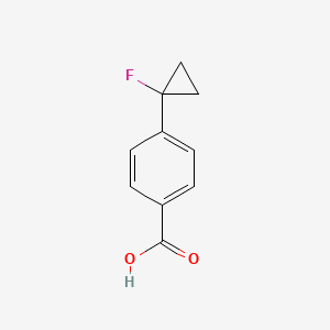 4-(1-Fluoro-cyclopropyl)benzoic acid