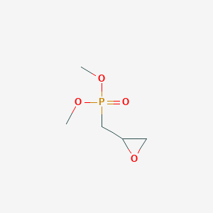 molecular formula C5H11O4P B8627659 Glycidylphosphonic acid dimethyl ester CAS No. 17989-06-9