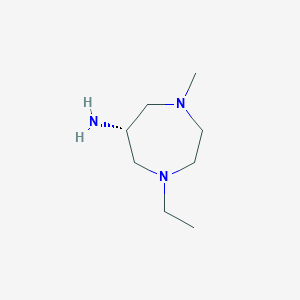 (R)-6-amino-1-ethyl-4-methylhexahydro-1H-1,4-diazepine