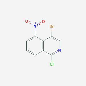 4-Bromo-1-chloro-5-nitroisoquinoline