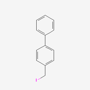 molecular formula C13H11I B8627742 4-(Iodomethyl)biphenyl 