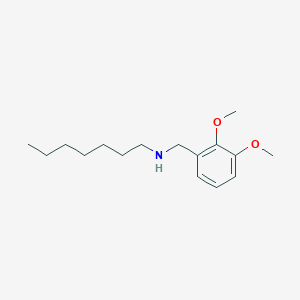 molecular formula C16H27NO2 B8627766 N-(2,3-Dimethoxybenzyl)-N-heptylamine 