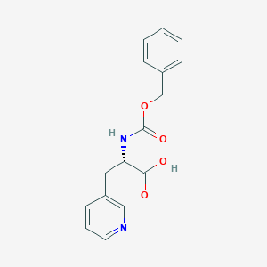molecular formula C16H16N2O4 B8627860 Cbz-3'-pyridyl-L-Ala 