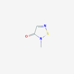 molecular formula C3H4N2OS B8627930 2-methyl-1,2,5-Thiadiazol-3(2H)-one 