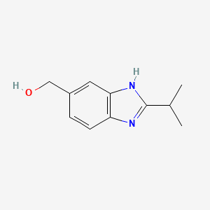 2-(1-methylethyl)-1H-benzimidazole-5-methanol