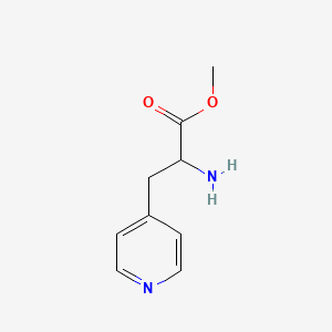molecular formula C9H12N2O2 B8627992 METHYL2-AMINO-3-(PYRIDIN-4-YL)PROPANOATE2HCL 