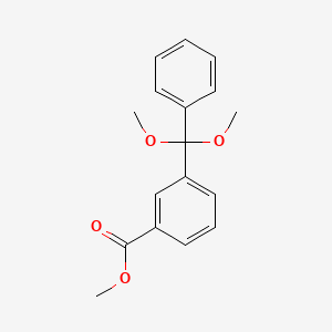 Methyl 3-[dimethoxy(phenyl)methyl]benzoate