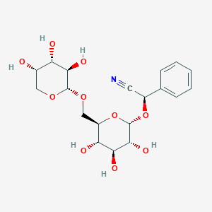 molecular formula C19H25NO10 B086284 Vicianin CAS No. 155-57-7