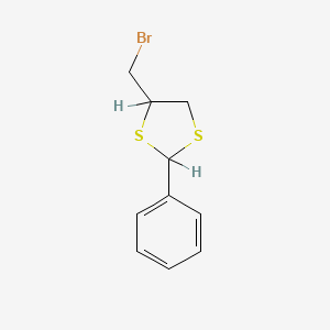 4-Bromomethyl-2-phenyl-1,3-dithiolane