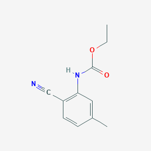 2-((Ethoxycarbonyl)amino)-4-methylbenzonitrile