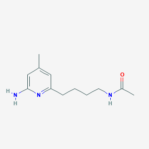 Acetamide,n-[4-(6-amino-4-methyl-2-pyridinyl)butyl]-