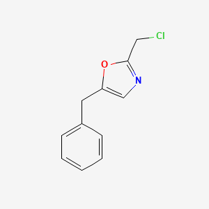 5-Benzyl-2-(chloromethyl)-1,3-oxazole