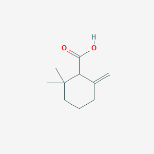 Cyclohexanecarboxylic acid, 2,2-dimethyl-6-methylene-