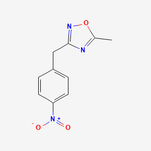 5-Methyl-3-(4-nitrobenzyl)-1,2,4-oxadiazole