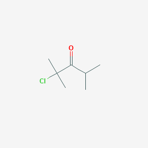 3-Pentanone, 2-chloro-2,4-dimethyl-