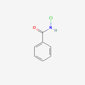 molecular formula C7H6ClNO B8628897 Benzamide, N-chloro- CAS No. 1821-34-7
