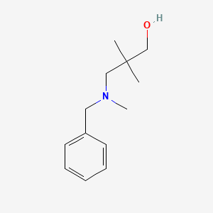 molecular formula C13H21NO B8628904 3-(N-benzyl-N-methylamino)-2,2-dimethyl propanol 