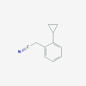 (2-Cyclopropyl-phenyl)-acetonitrile