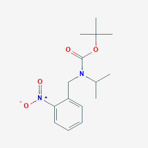 Isopropyl-(2-nitro-benzyl)-carbamic acid tert-butyl ester