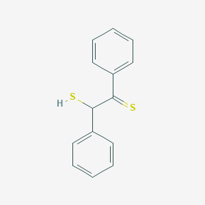 molecular formula C14H12S2 B8628965 1,2-Diphenyl-2-sulfanylethane-1-thione CAS No. 57376-98-4