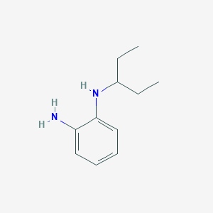 molecular formula C11H18N2 B8629007 N~1~-(Pentan-3-yl)benzene-1,2-diamine CAS No. 66382-02-3