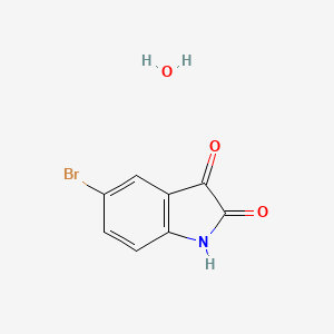 molecular formula C8H6BrNO3 B8629011 5-Bromoisatin hydrate 