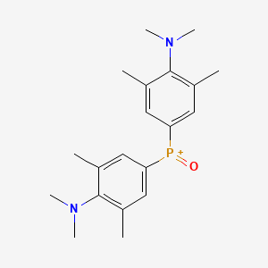 Bis[4-(dimethylamino)-3,5-dimethylphenyl](oxo)phosphanium