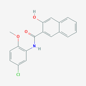 n-(5-chloro-2-methoxyphenyl)-3-hydroxy-2-naphthamide