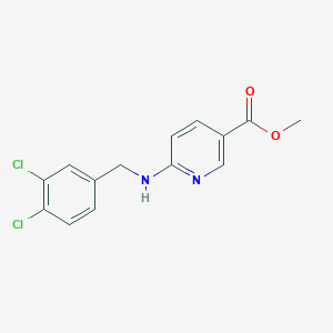 Methyl 6-(3,4-dichlorobenzylamino)nicotinate