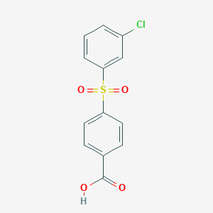 4-(3-Chlorophenyl)sulfonylbenzoic acid