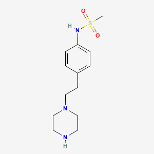 1-[2-(4-Methanesulfonamidophenyl)ethyl]piperazine