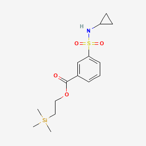2-(Trimethylsilyl)ethyl 3-(cyclopropylsulfamoyl)benzoate