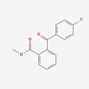 Benzoic acid,2-(4-fluorobenzoyl)-,methyl ester