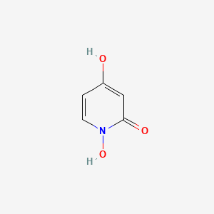 molecular formula C5H5NO3 B8629674 2,4-Dihydroxypyridine N-oxide CAS No. 106133-21-5