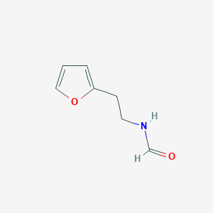 2-(N-Formyl-2-amino-ethyl)-furan
