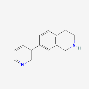 7-Pyridin-3-yl-1,2,3,4-tetrahydro-isoquinoline