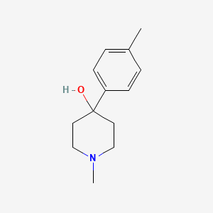 1-Methyl-4-(4-methylphenyl)piperidin-4-OL