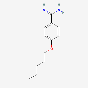 4-(Pentyloxy)benzamidine