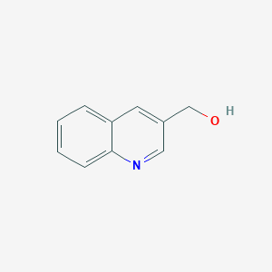 molecular formula C10H9NO B086302 Quinolin-3-ylmethanol CAS No. 13669-51-7