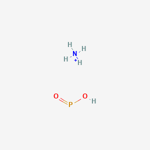 molecular formula H5NO2P+ B8630266 Phosphinic acid, ammonium salt 