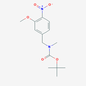 tert-Butyl 3-methoxy-4-nitrobenzyl(methyl)carbamate
