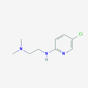 molecular formula C9H14ClN3 B8630291 N-(5-chloropyridin-2-yl)-N',N'-dimethylethane-1,2-diamine 